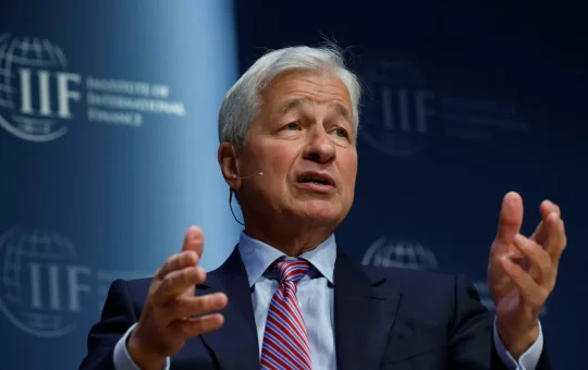 Here He Goes Again - Bitcoin is ‘Hyped-Up Fraud’ Says JPMorgan’s Jamie Dimon, But Blockchain is ‘Deployable’