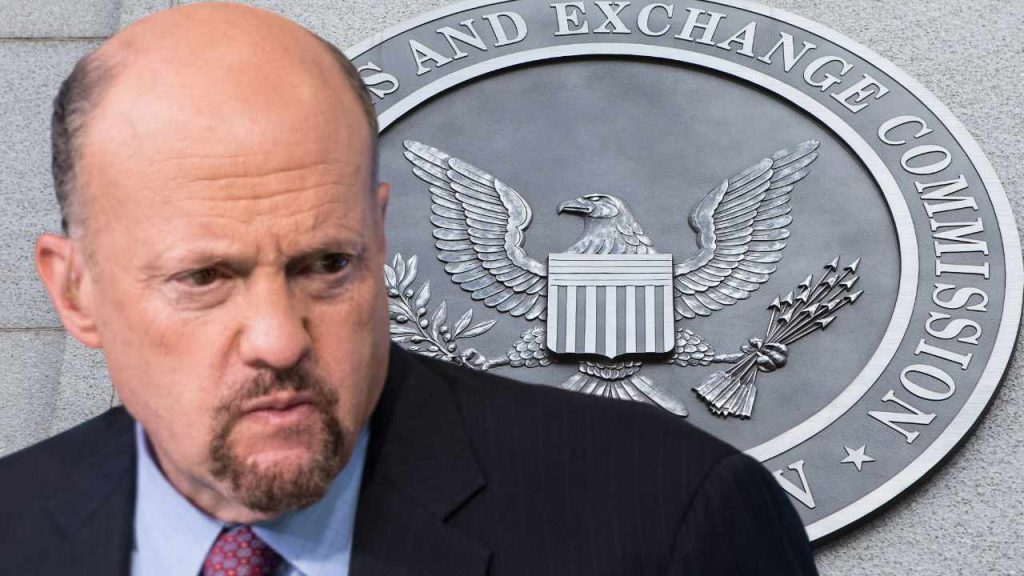 Jim Cramer Expects SEC to 'Do a Roundup' of Uncompliant Crypto Firms — Urges Investors to Get Out of Crypto Now