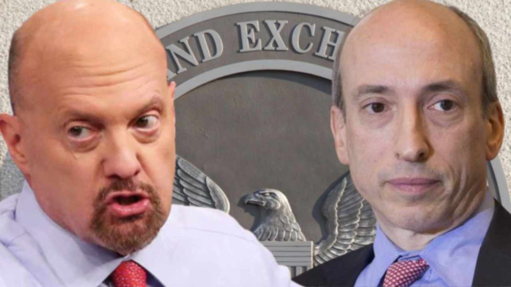 Jim Cramer Thanks SEC Chairman for Standing up to 'Crypto Bullies'