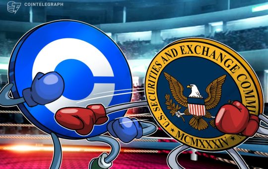 Coinbase disputes SEC’s crypto authority in final bid to toss regulator’s suit