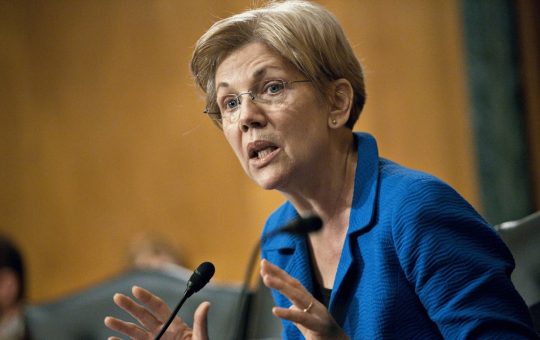 Elizabeth Warren’s Bank-Endorsed Ban Crypto Bill an Attack on Tech and Privacy 