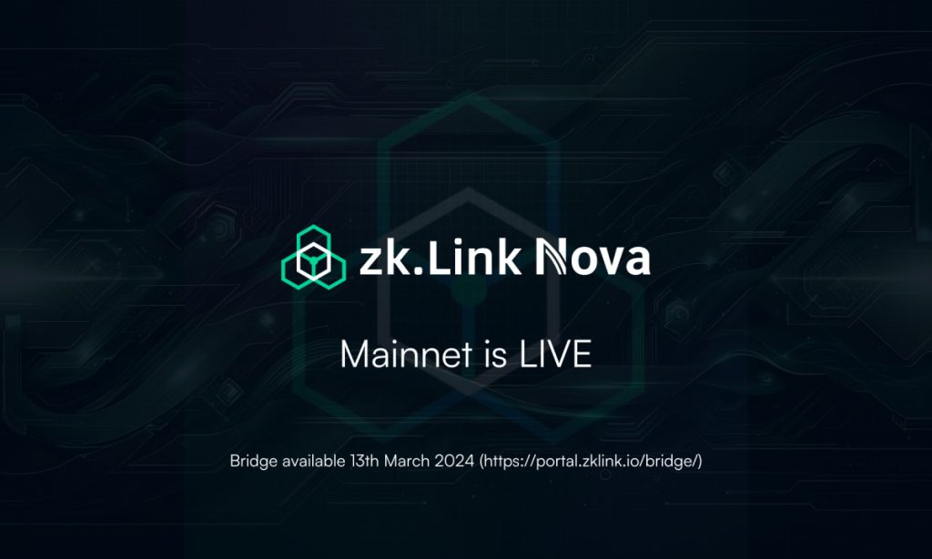 zkLink Nova Launches Mainnet, The First ZK Stack-based Aggregated Layer 3 Rollup Built on zkSync